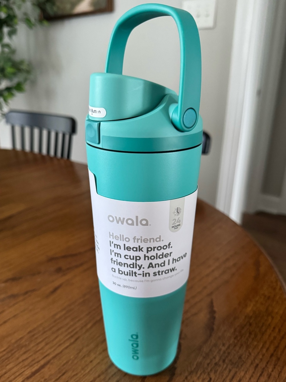 Teal/Light Blue 30oz Owala - NWT